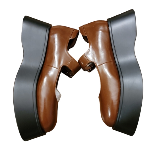 Free People JEFFREY CAMPBELL Ichika Platform in Brown - Picture 4 of 8